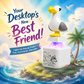 mine Bird Voice-Activated Light-Up Electronic Keychain