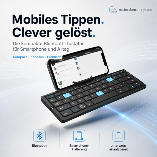 ✈️Kostenloser Versand📦Faltbare Mini-Tastatur für Telefon/Pad/Laptop