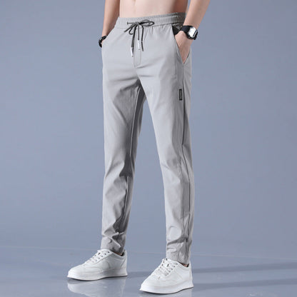 Sneldrogende stretch broek voor heren
