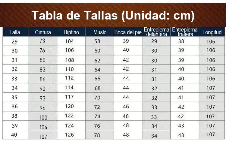 Pantalones Largos Rectos de Pana Elástica para Hombre