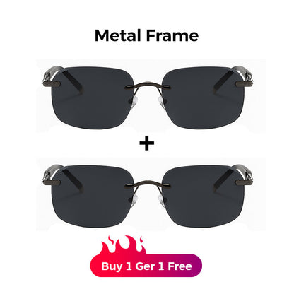 🕶️Gafas de sol en alta definición sin montura protectoras