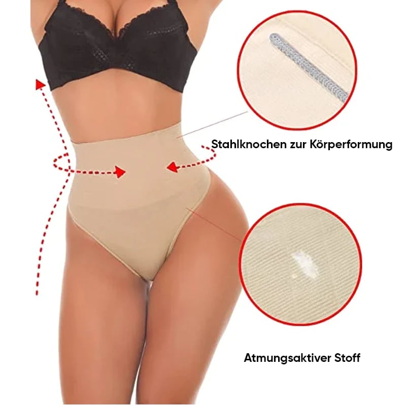 💕Koop er 1 krijg er 1 gratis 💕Grote maat string met hoge taille en buikcontrole