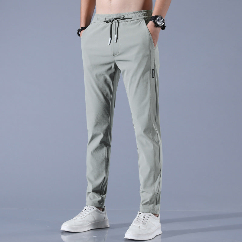 Sneldrogende stretch broek voor heren