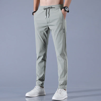 Sneldrogende stretch broek voor heren