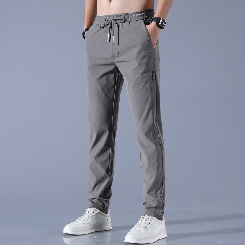 Sneldrogende stretch broek voor heren