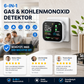 📢📢50 % Rabatt!!🏠✨Multigas‑Alarm mit LCD‑Display | CO‑, Gas‑ und Rauchmelder, Temperatur‑ und Luftfeuchtigkeitsüberwachung