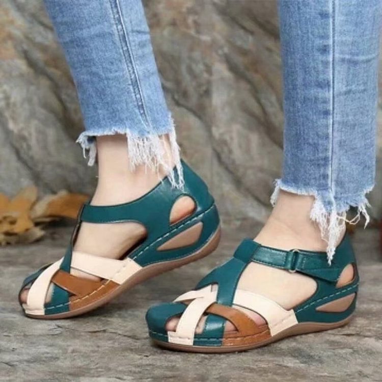 🔥Uitverkoop 49% korting🔥Casual Sandalen met Wiggen voor Dames