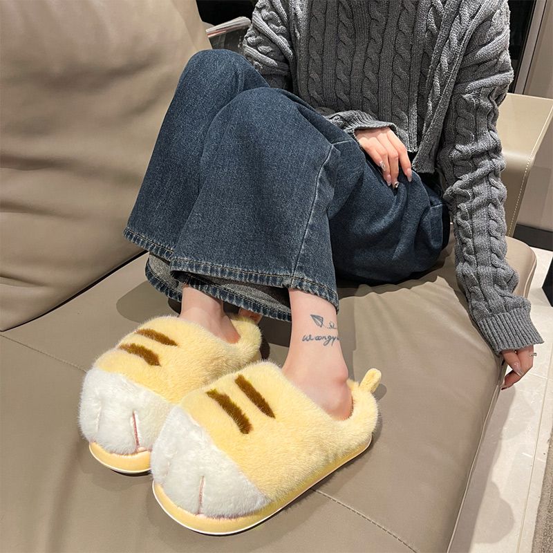 Pantuflas de Felpa Cálidas y Suaves para Invierno