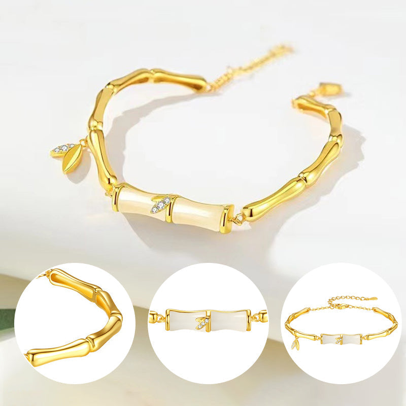 🌿Hetian Jade Bamboo Bracelet🎍