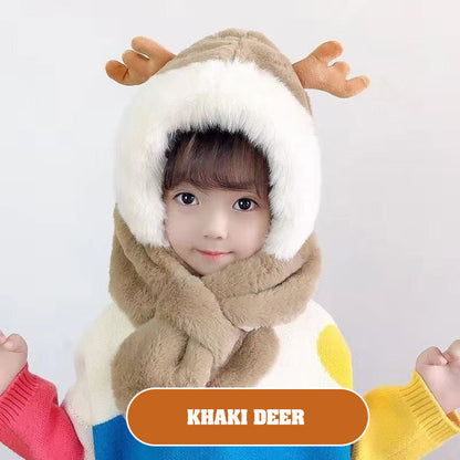 Gorro y bufanda de invierno para niños