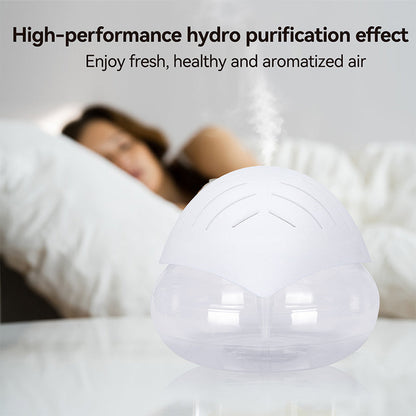 🌿💨 50% RABATT! Original-Wasserfilter-Luftreiniger mit Aromatherapie & LED-Nachtlicht – Entfernt Gerüche, Staub & Haustierhaare ✨
