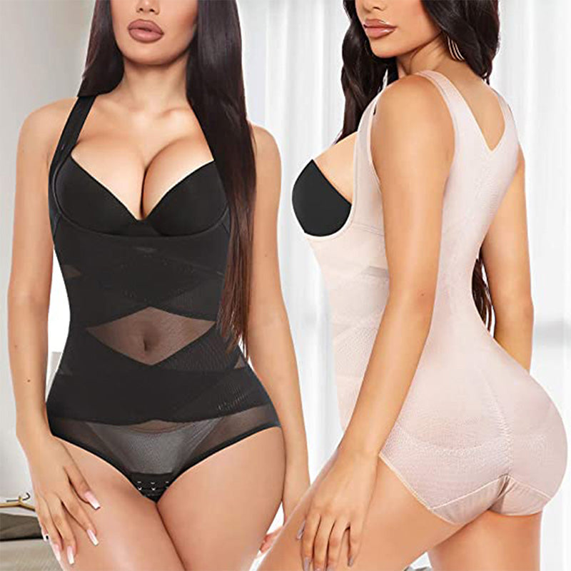 💃Dames Lichtgewicht Mesh Yoga Bodysuit Shaper
