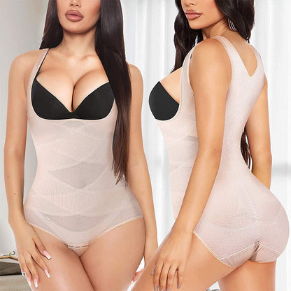 💃Dames Lichtgewicht Mesh Yoga Bodysuit Shaper