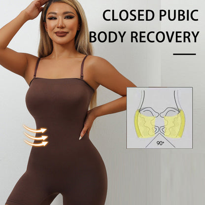 Vrouwen Naadloze Shapewear met Verwijderbare Band