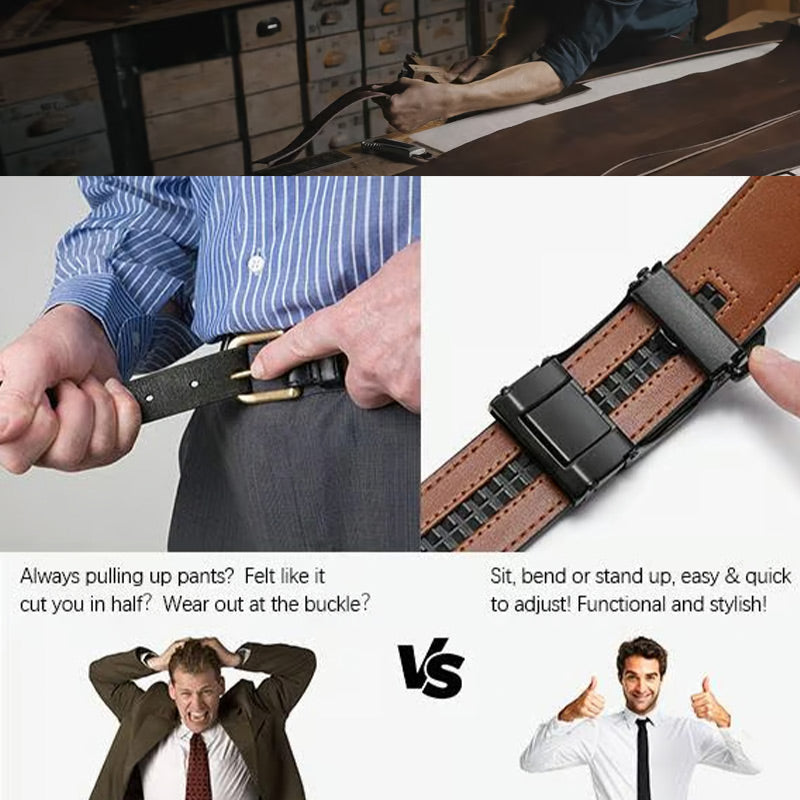 Heren Klassieke Veelzijdige Automatische Gesp Riem