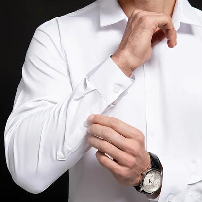 Vlekbestendig Waterdicht Stretch Overhemd voor Mannen