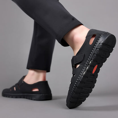 Modieuze Sandalen van Hol Leer
