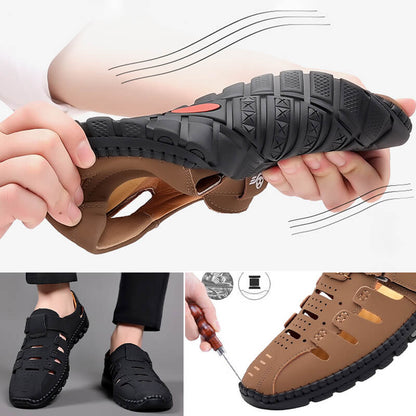 Modieuze Sandalen van Hol Leer