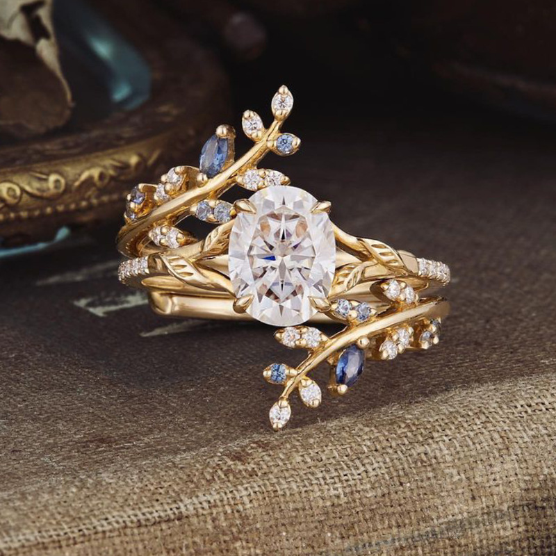 Creative Elegant Leaf Ring for Women