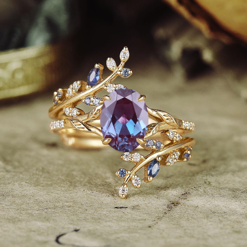 Creative Elegant Leaf Ring for Women