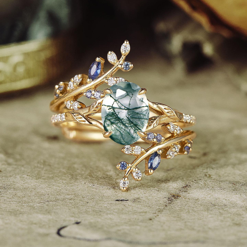 Creative Elegant Leaf Ring for Women