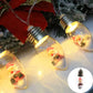 🎁Zeitlich begrenzter Sale – 50% Rabatt🎅🎄Weihnachts-Vintage-Dekor-Lichterkette - LED-Glühbirnen-Lichterkette