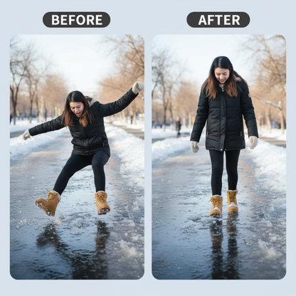 Universella 5-tandade isklossar för skor och stövlar