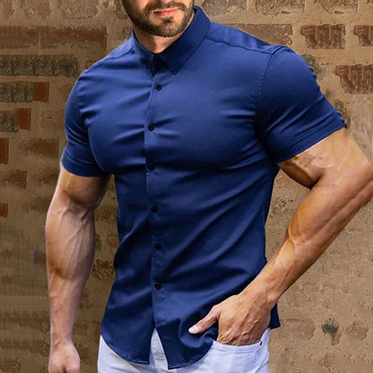 חולצות מכופתרות לגברים של  שאינן זקוקות לגיהוץ