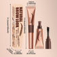 🥳 1 kaufen, 1 gratis! 🎨 Wasserfeste Augenbrauenfarbe - leicht entfernbar und einfach anzuwenden | Deckt graue Brauenhaare ab – das Must-have für ein perfektes Augenbrauen-Make-up 🏆✨