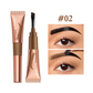 🥳 1 kaufen, 1 gratis! 🎨 Wasserfeste Augenbrauenfarbe - leicht entfernbar und einfach anzuwenden | Deckt graue Brauenhaare ab – das Must-have für ein perfektes Augenbrauen-Make-up 🏆✨