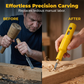 ⏰ 50 % RABATT FÜR BEGRENZTE ZEIT! 🔧 Elektrischer Schnitzstift All-in-One Set – Leistungsstark & präzise für Holz, Linol & alle Bastelprojekte