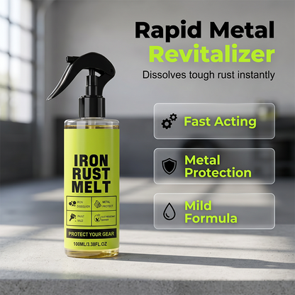 📢📢50 % Rabatt!! ⏰🔩 Rostentferner Spray – Löst hartnäckigen Eisenrost