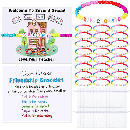 📿💖 Willkommens-Perlenarmbänder – stärkt den Zusammenhalt in der Klasse und verbreitet Freundlichkeit! 🌟 Beim Kauf von 2 Artikeln erhaltet ihr 8 % Rabatt!