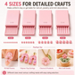 3D-gedrucktes Mini-Formset für Tonkugeln