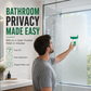 Roll-On-Beschichtung für mattiertes Glas zum Schutz der Privatsphäre